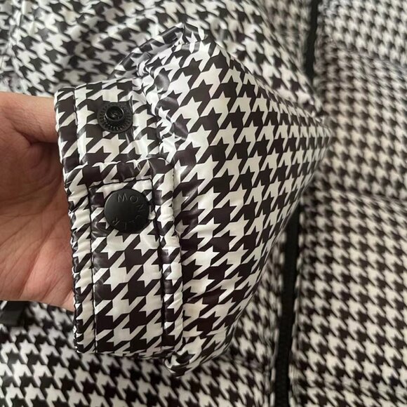 Moncler X Frgmt Socotrine Houndstooth Short Down Jacket - Picture 15 of 16